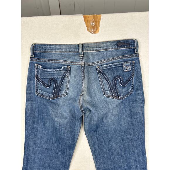 Citizens of Humanity Low Waist Bootcut Boho Stretch Denim Jeans Women's size 29 - Picture 10 of 14
